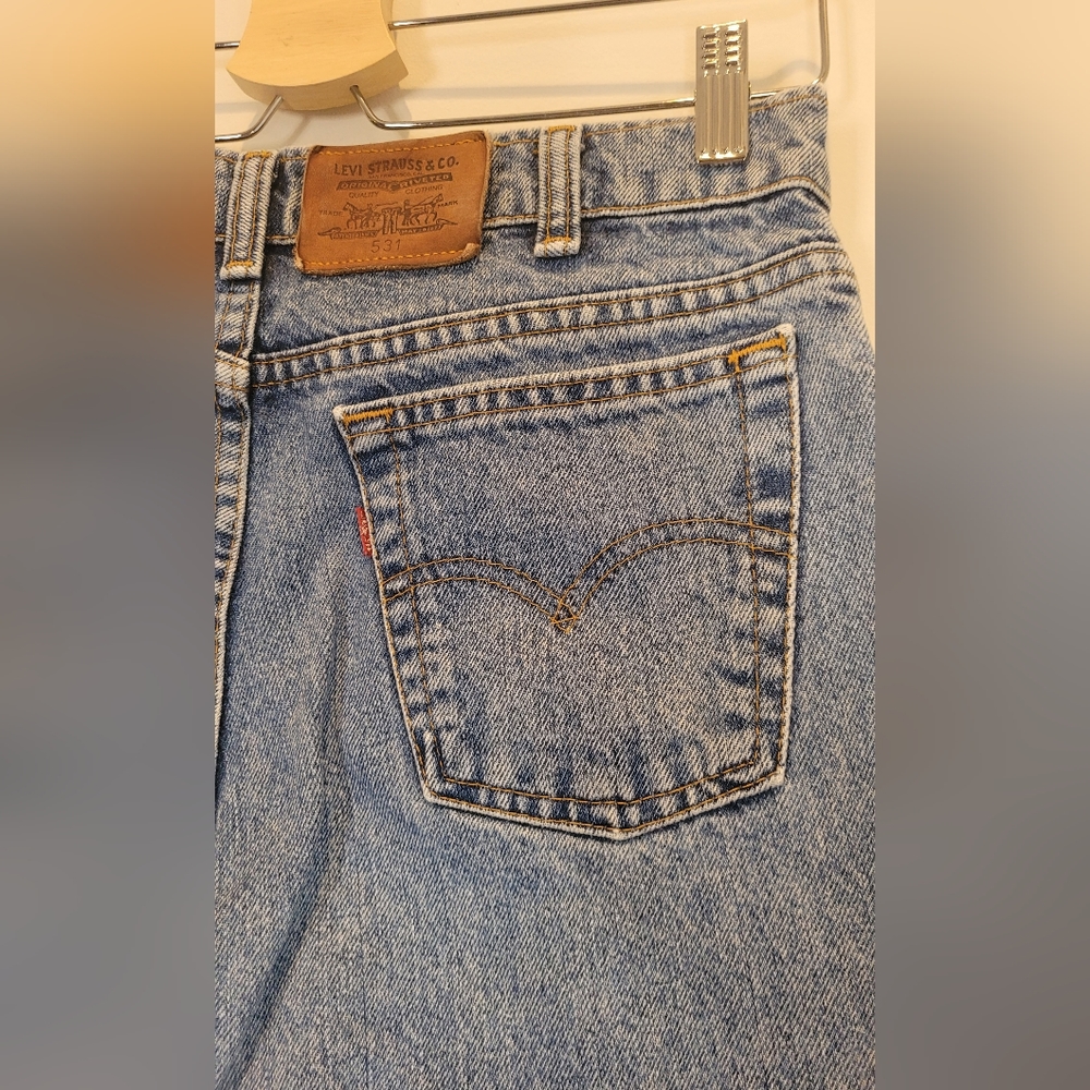 VINTAGE 90s LEVIS 531, vintage Levi's 531 high waist straight leg Jeans Sz 28
